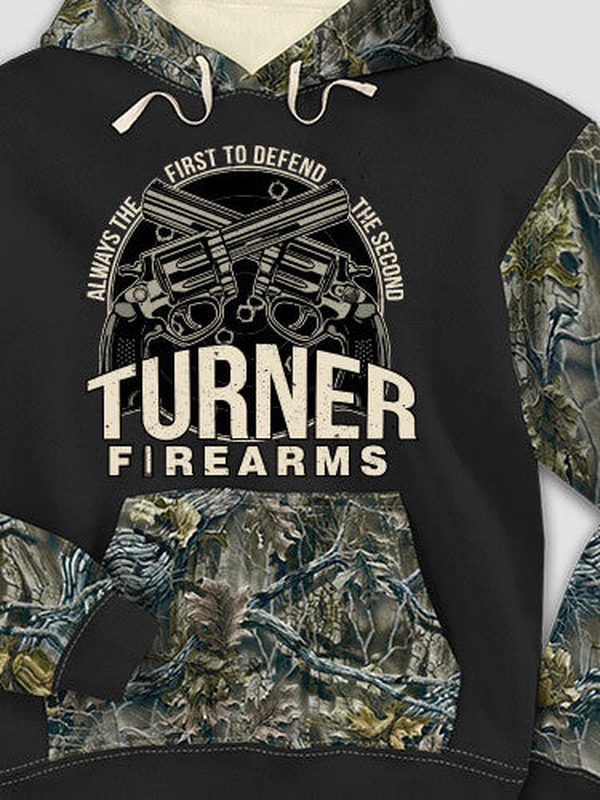 Firearms : Printed 2-Tone Camo Hoodies product image 1
