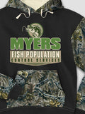 Fish Services : Printed 2-Tone Camo Hoodies product image 1
