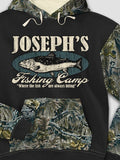 Fishing Camp : Printed 2-Tone Camo Hoodies product image 1
