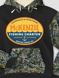 Fishing Charter : Printed 2-Tone Camo Hoodies product image 1