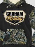 Fishing : Printed 2-Tone Camo Hoodies product image 1