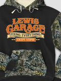 Fixing Everything Garage : Printed 2-Tone Camo Hoodies product image 1