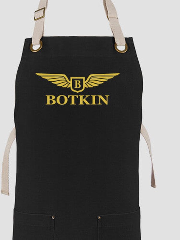 Aviation Monogram : Printed Canvas Work Aprons