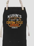Custom Cycle Garage : Printed Canvas Work Aprons
