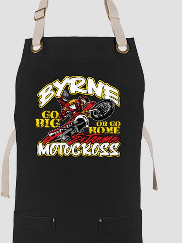 Extreme Motocross : Printed Canvas Work Aprons