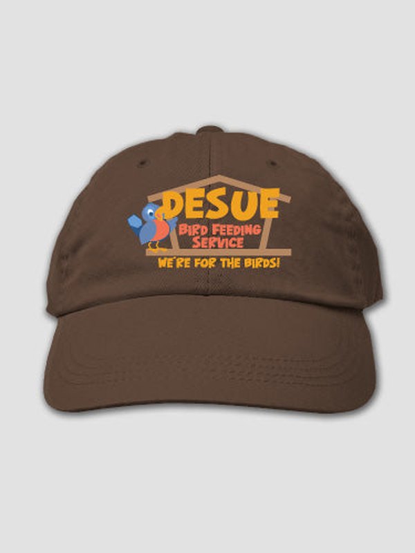 Bird Feeding Service : Embroidered Baseball Hats