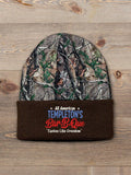 All American BBQ : Embroidered 2-Tone Camo Cuffed Beanie