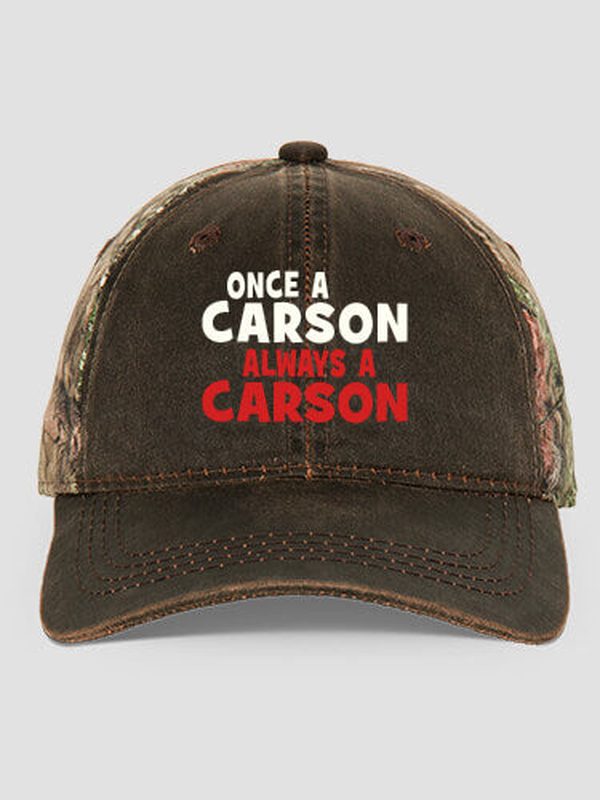 Always : Embroidered 2-Tone Camo Hats