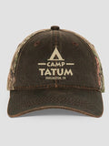 Camp : Embroidered 2-Tone Camo Hats