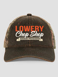 Chop Shop : Embroidered 2-Tone Camo Hats