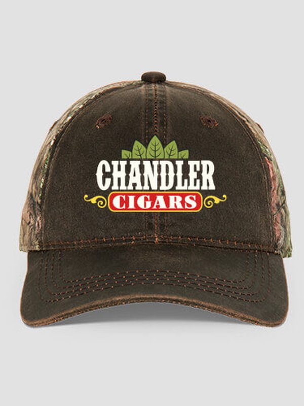 Cigars : Embroidered 2-Tone Camo Hats