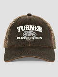 Classic Cycles : Embroidered 2-Tone Camo Hats