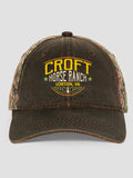 Classic Horse Ranch : Embroidered 2-Tone Camo Hats