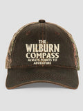 Compass : Embroidered 2-Tone Camo Hats