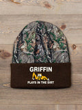 Dirt Shirt - Backhoe : Embroidered 2-Tone Camo Cuffed Beanie product image 1