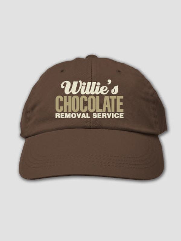 Chocolate Removal Service : Embroidered Baseball Hats