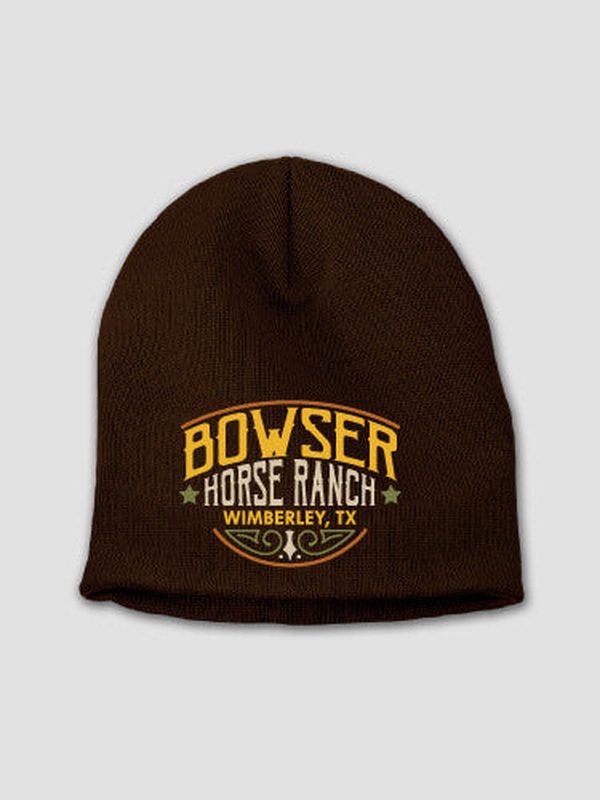 Classic Horse Ranch : Embroidered Beanies
