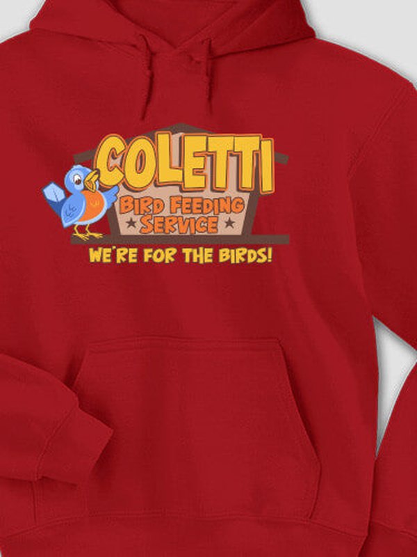 Bird Feeding Service : Printed Hoodies product image 1