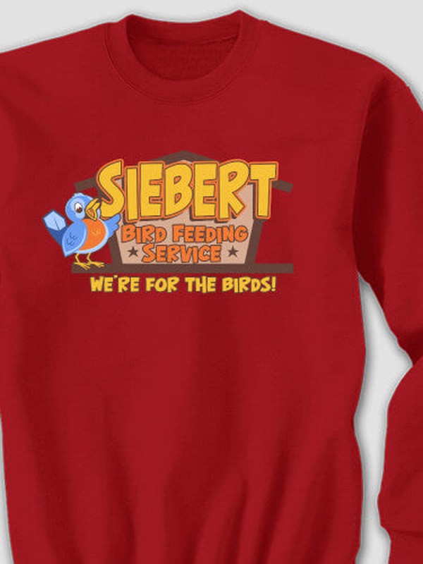Bird Feeding Service : Printed Sweatshirts product image 1