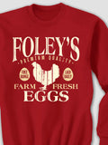 Farm Fresh Eggs : Printed Sweatshirts product image 1