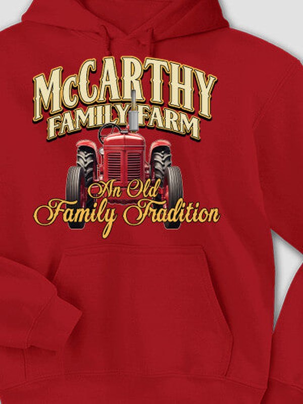Farming Family Tradition : Printed Hoodies product image 3