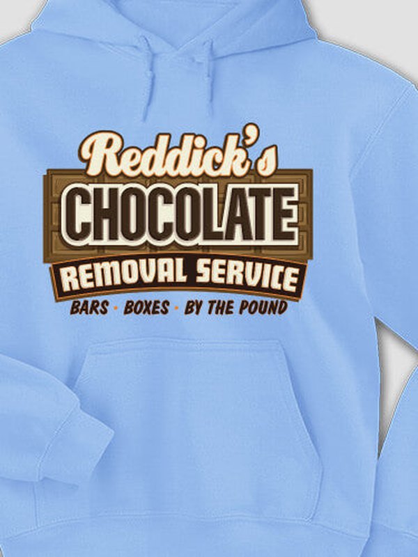 Chocolate Removal Service : Printed Hoodies product image 1
