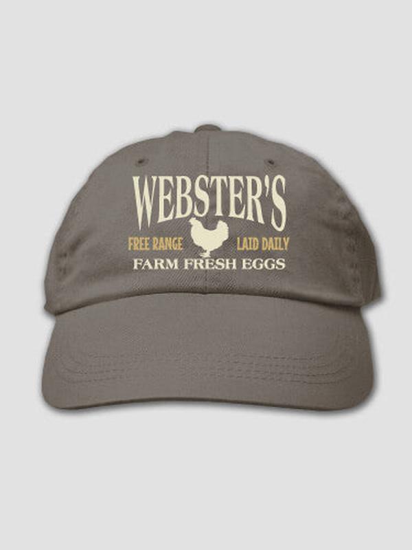 Farm Fresh Eggs : Embroidered Baseball Hats