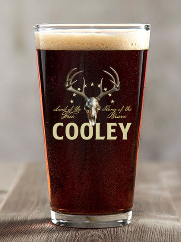 American Hunter : Pint Glasses - Color Printed