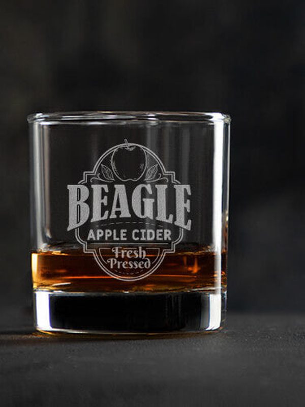 Apple Cider : Rocks Glasses - Engraved
