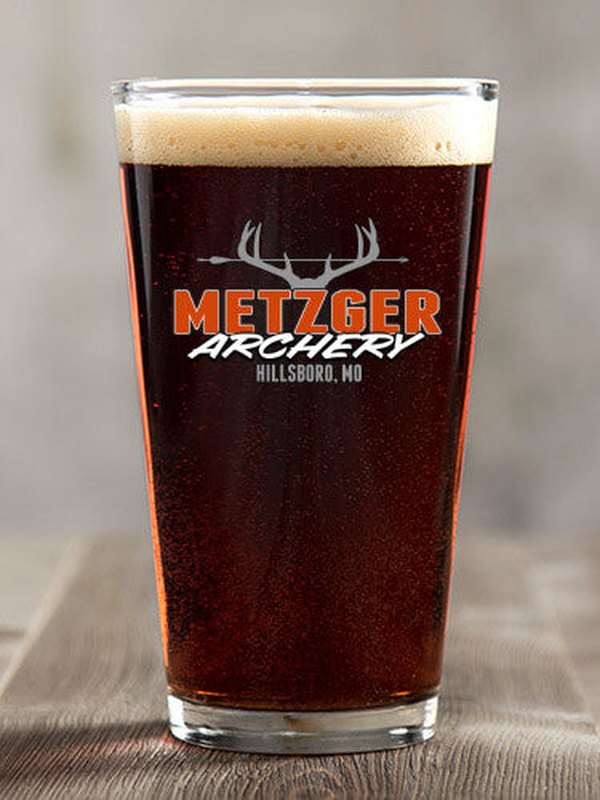 Archery : Pint Glasses - Color Printed