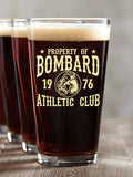 Athletic Club : Pint Glasses - Color Printed