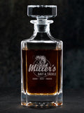 Bait and Tackle : Whiskey Decanter - Engraved