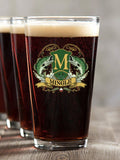Bass Coat Of Arms : Pint Glasses - Color Printed product image 1
