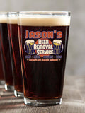 Beer Removal : Pint Glasses - Color Printed