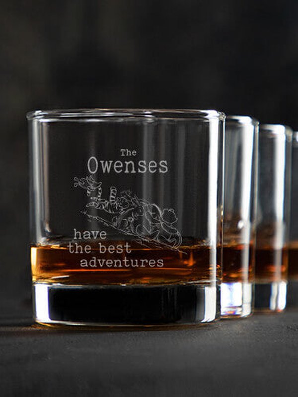 Best Adventures : Rocks Glasses - Engraved