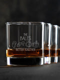 Better Together Vacation : Rocks Glasses - Engraved