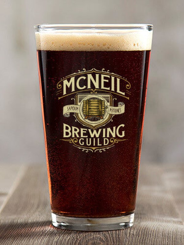 Brewing Guild : Pint Glasses - Color Printed