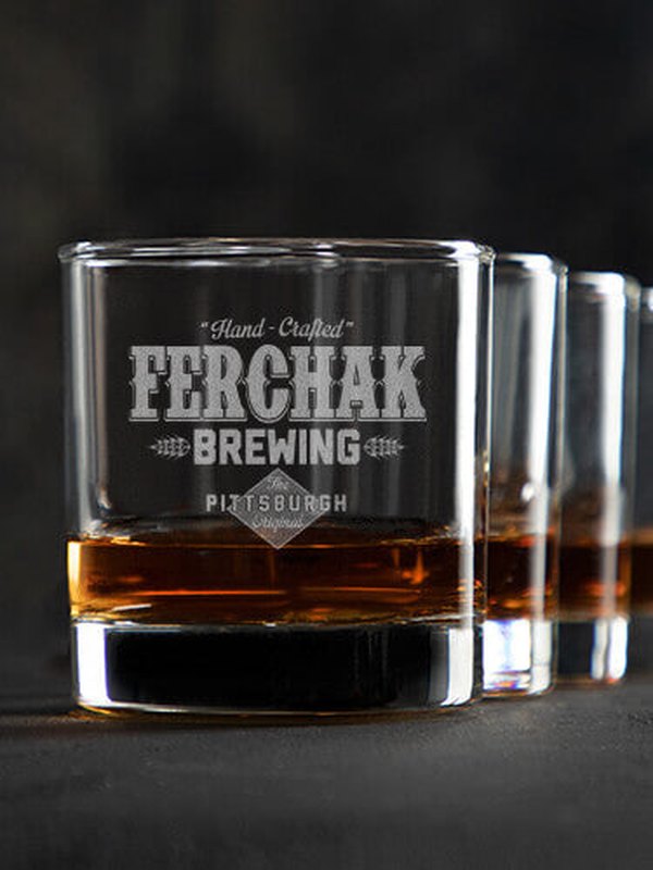 Brewing : Rocks Glasses - Engraved