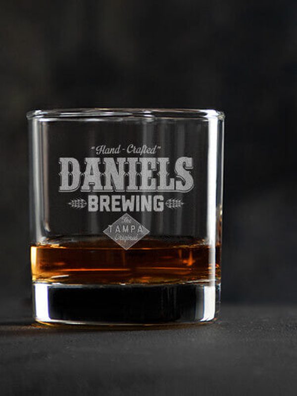 Brewing : Rocks Glasses - Engraved
