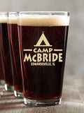 Camp : Pint Glasses - Color Printed