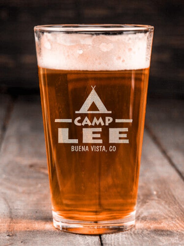 Camp : Pint Glasses - Engraved
