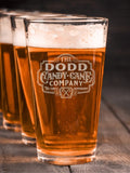Candy Cane Company : Pint Glasses - Engraved