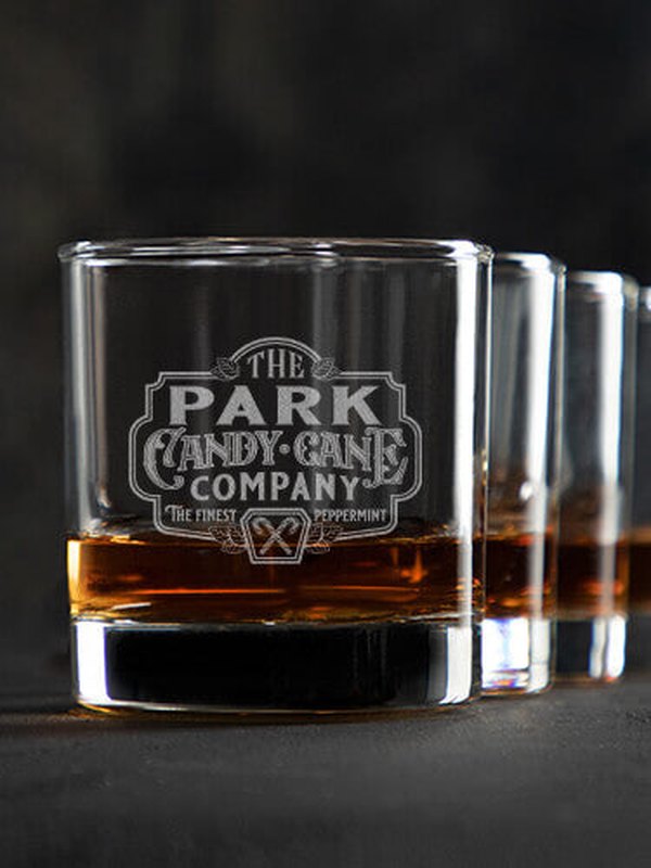 Candy Cane Company : Rocks Glasses - Engraved