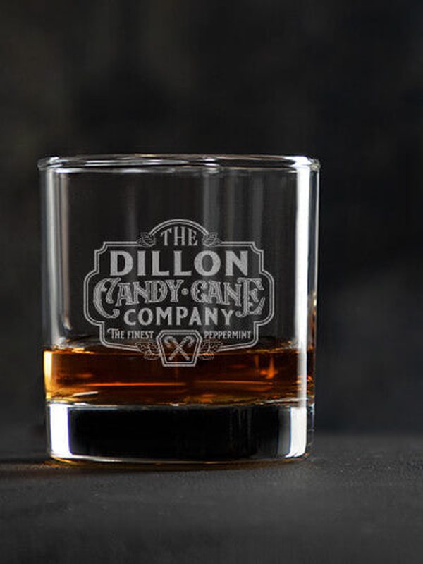 Candy Cane Company : Rocks Glasses - Engraved
