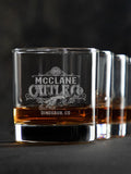 Cattle Company : Rocks Glasses - Engraved
