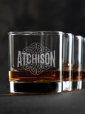 Celtic Heritage : Rocks Glasses - Engraved