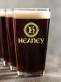 Celtic Wreath Monogram : Pint Glasses - Color Printed