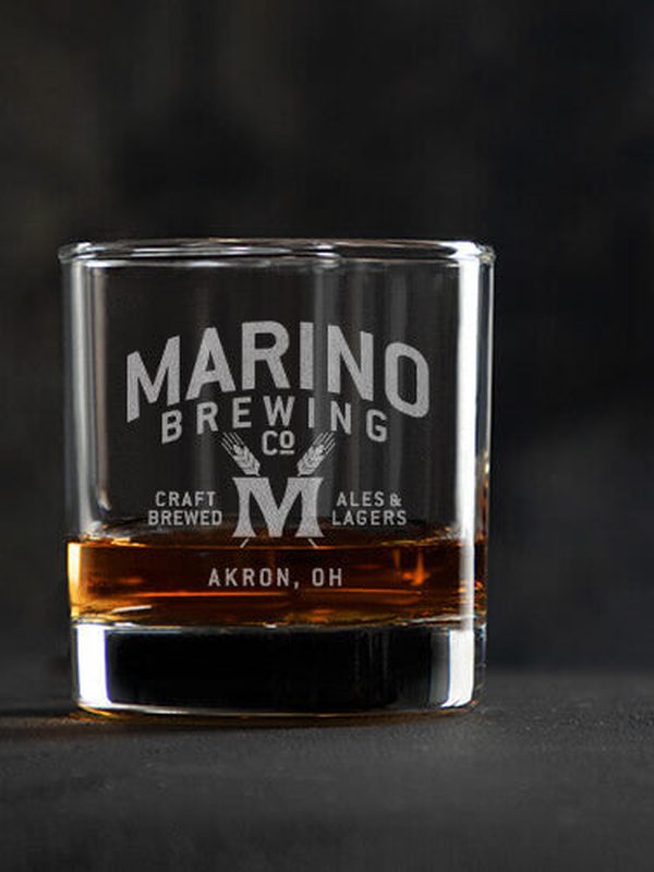Classic Brewing Company : Rocks Glasses - Engraved