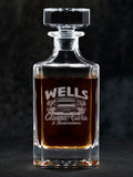 Classic Cars : Whiskey Decanter - Engraved