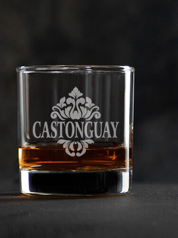 Classic Filigree : Rocks Glasses - Engraved